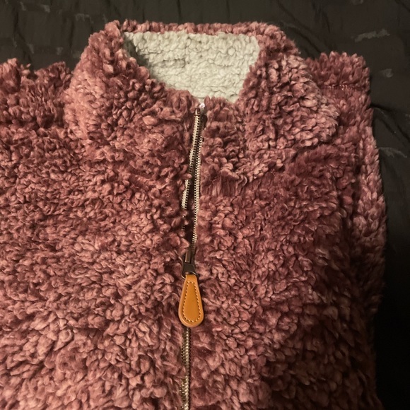 Burgundy pullover sweatshirt - Picture 2 of 4